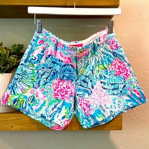 Lilly Pulitzer Callahan Knit Short. Size 2